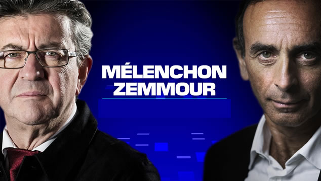 J-L. Mélenchon à la Défense, É. Zemmour à Villepinte : un dimanche de meetings politiques