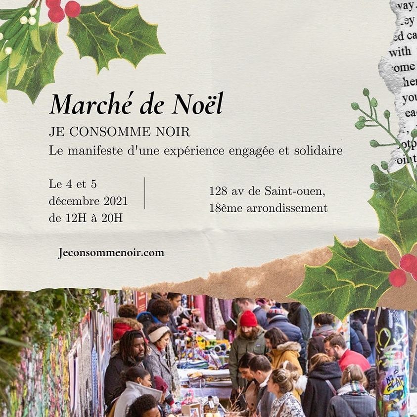 « Je Consomme Noir » : à Paris, un marché de Noël réservé aux commerçants noirs interroge