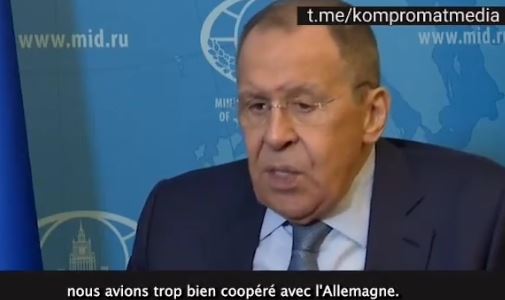 Lavrov sur l’hégémonie américaine et l’amitié germano-russe