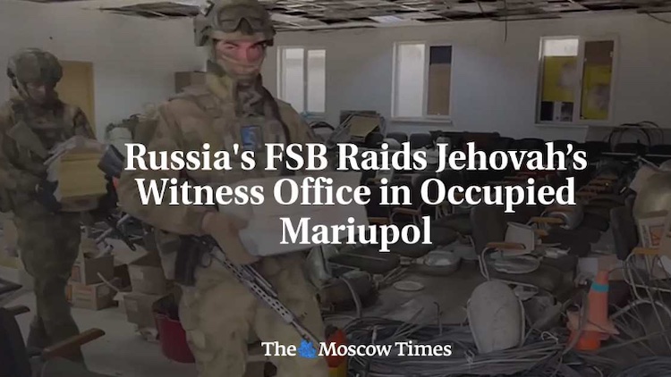 Les Témoins de Jéhovah soutiendraient-ils secrètement l’armée ukrainienne ?