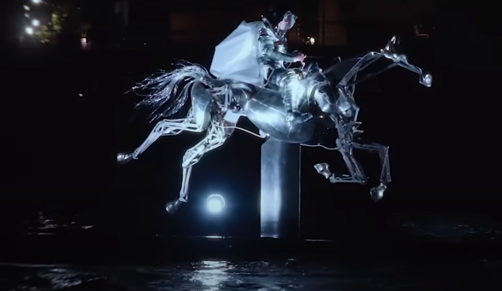 Cheval magique ou incarnation de la mort ?