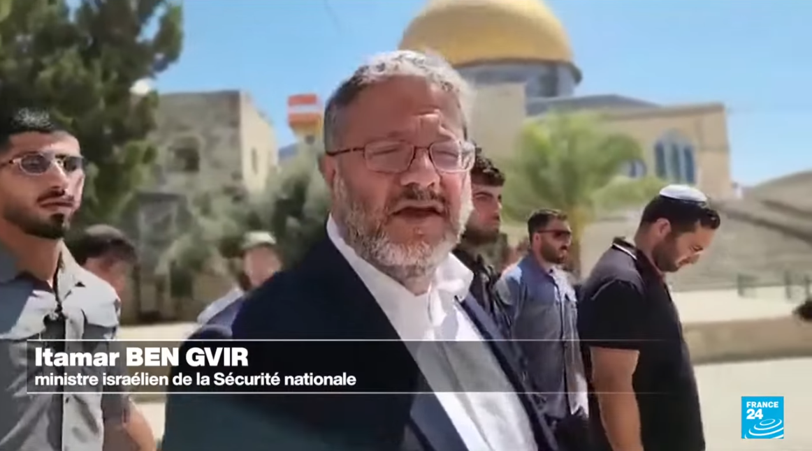 Ben Gvir viole l’esplanade des Mosquées : l’Occident fait semblant de s’indigner