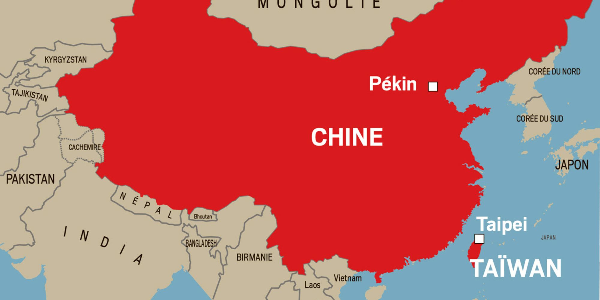 Les Chinois confiants sur la « réunification complète » de la Chine avec Taïwan