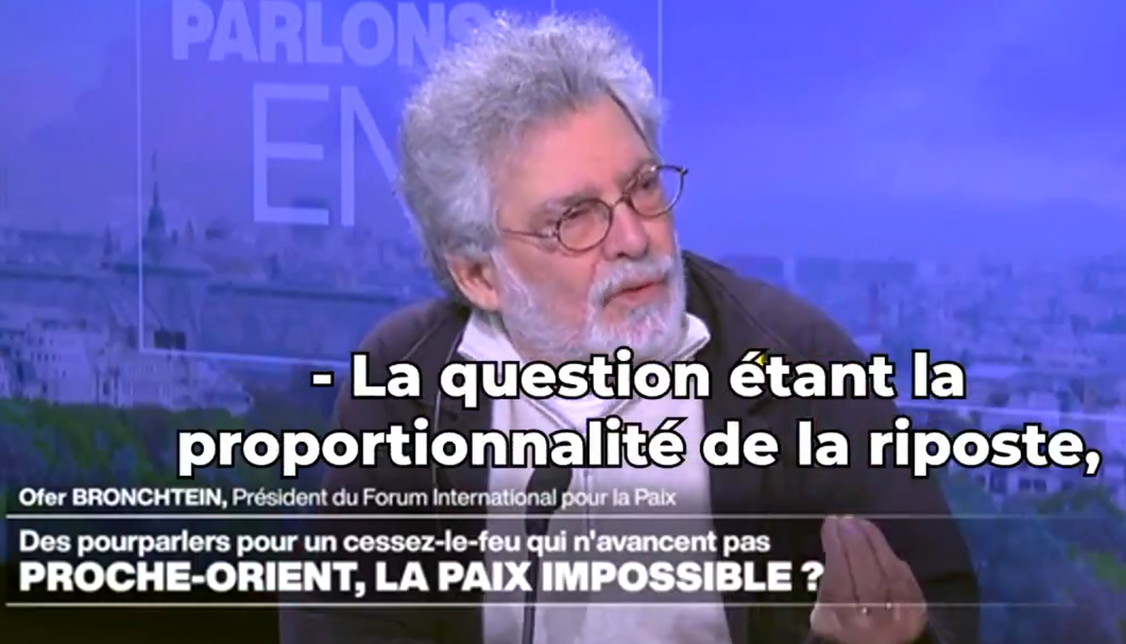 Le poisson de Macron : Ofer Bronchtein ou la gauche juive « pacifiste »