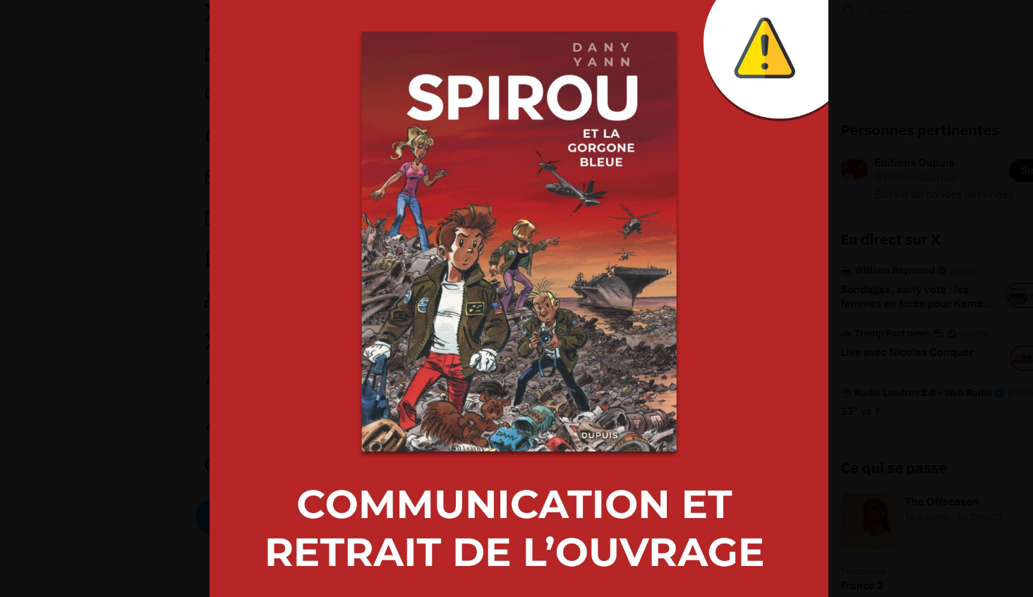 Spirou accusé de racisme