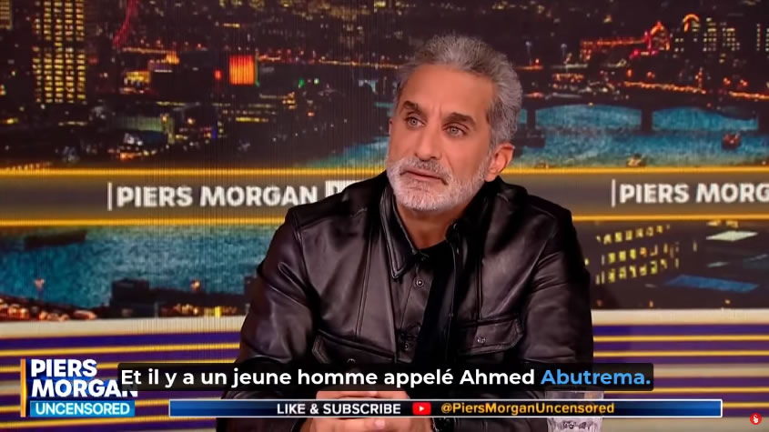 Bassem Youssef défie Piers Morgan sur la version israélienne du 7-Octobre