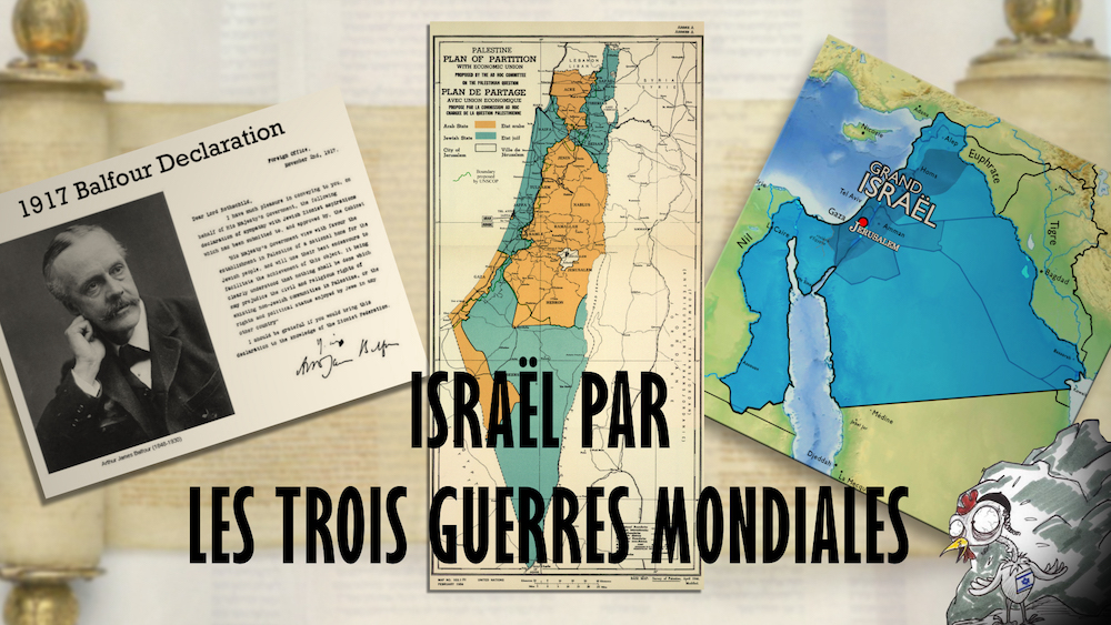 Israël par les trois guerres mondiales – Nouvel extrait gratuit de Soral a (presque toujours) raison #28