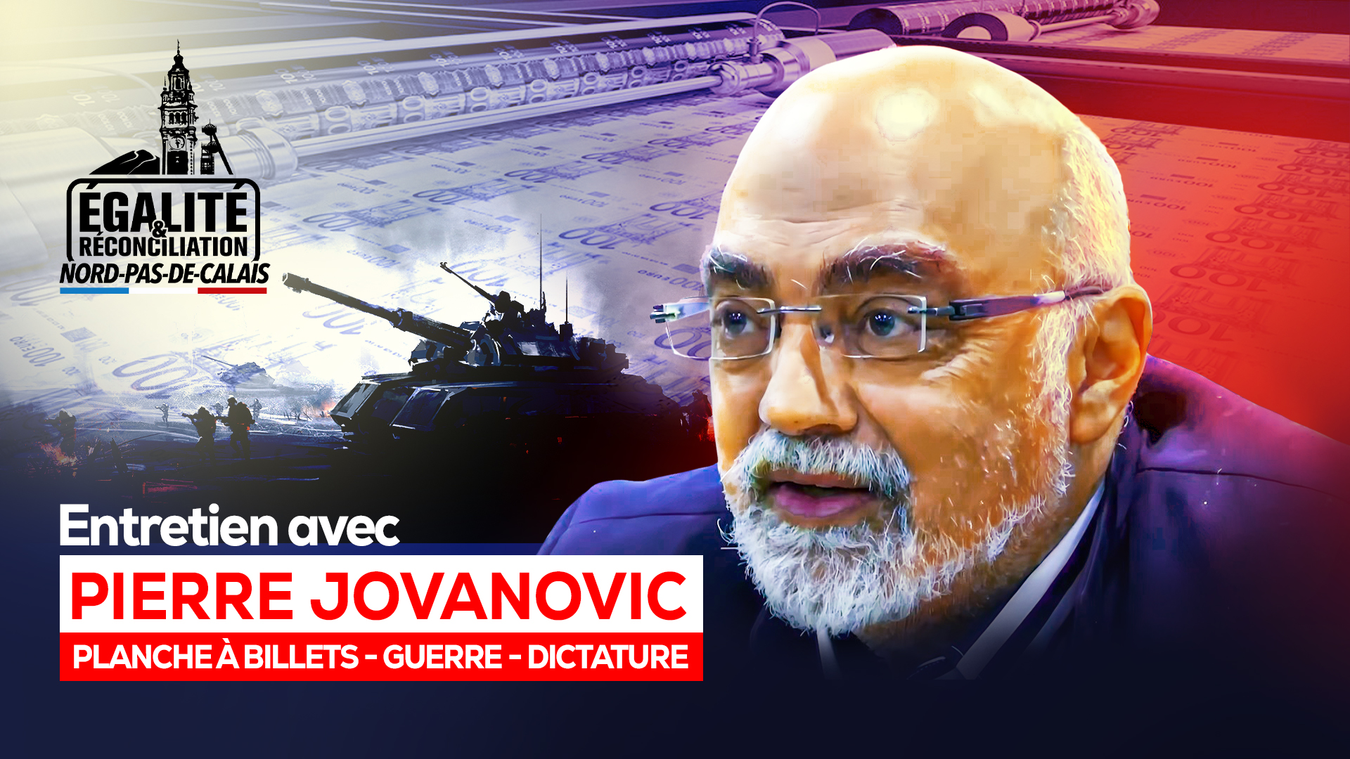 Entretien avec Pierre Jovanovic : planche à billets, guerre, dictature