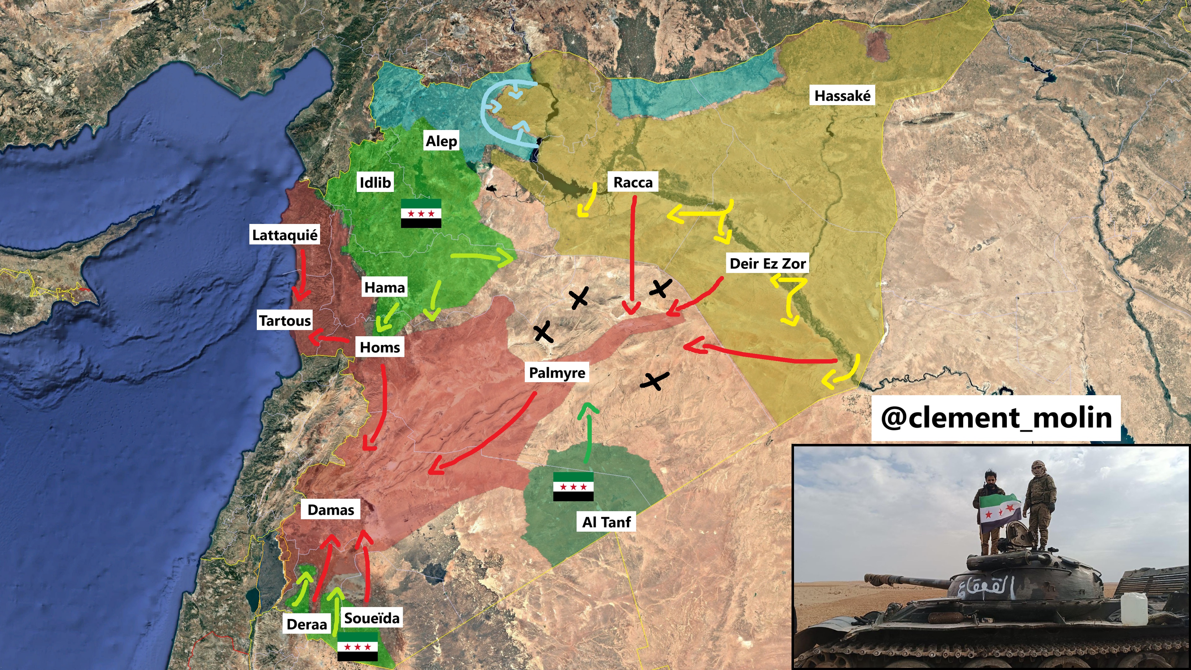 La Syrie est en train de tomber