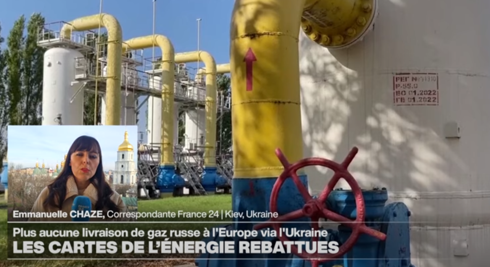 Kiev et Moscou confirment la fin du transit de gaz russe vers l’Europe via l’Ukraine