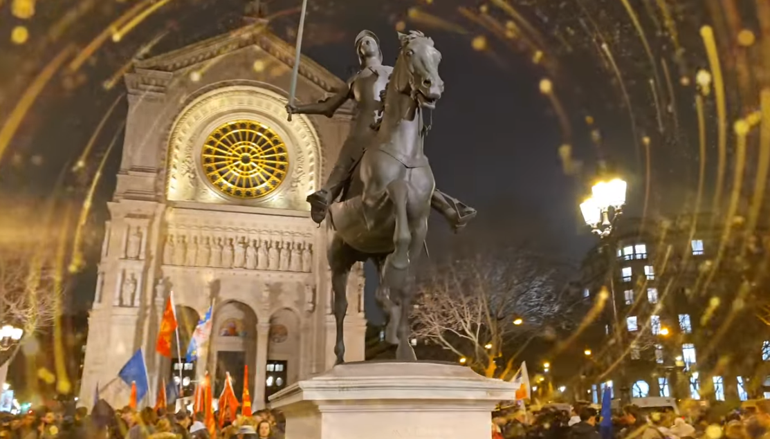 Commémoration du 21 Janvier : les jeunes royalistes reprennent la République