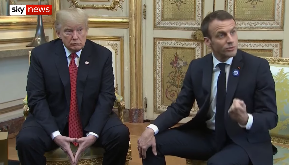 Le rêve américain Trump révèle le cauchemar français Macron