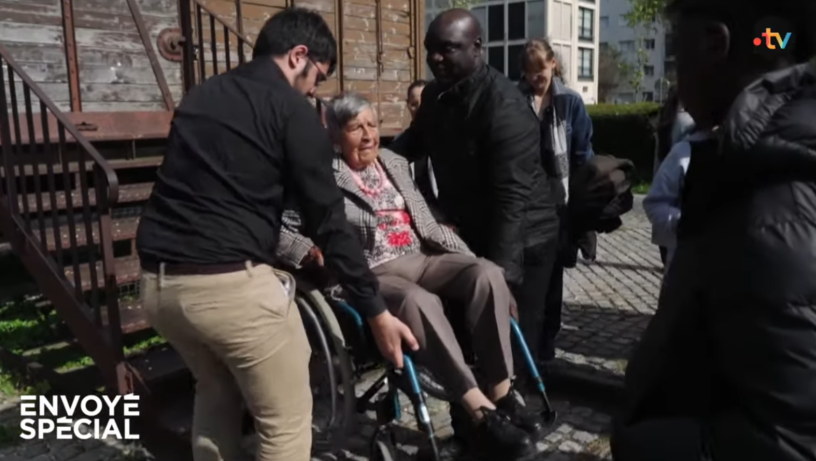 Le fils de la survivante Ginette Kolinka veut envoyer tout le monde à Auschwitz