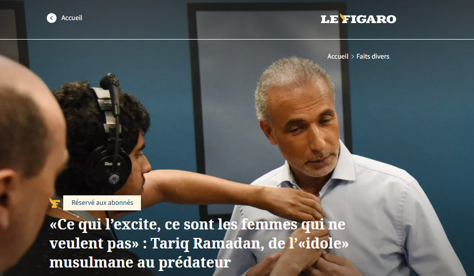L'erreur de Tariq Ramadan, c'est d'avoir été musulman