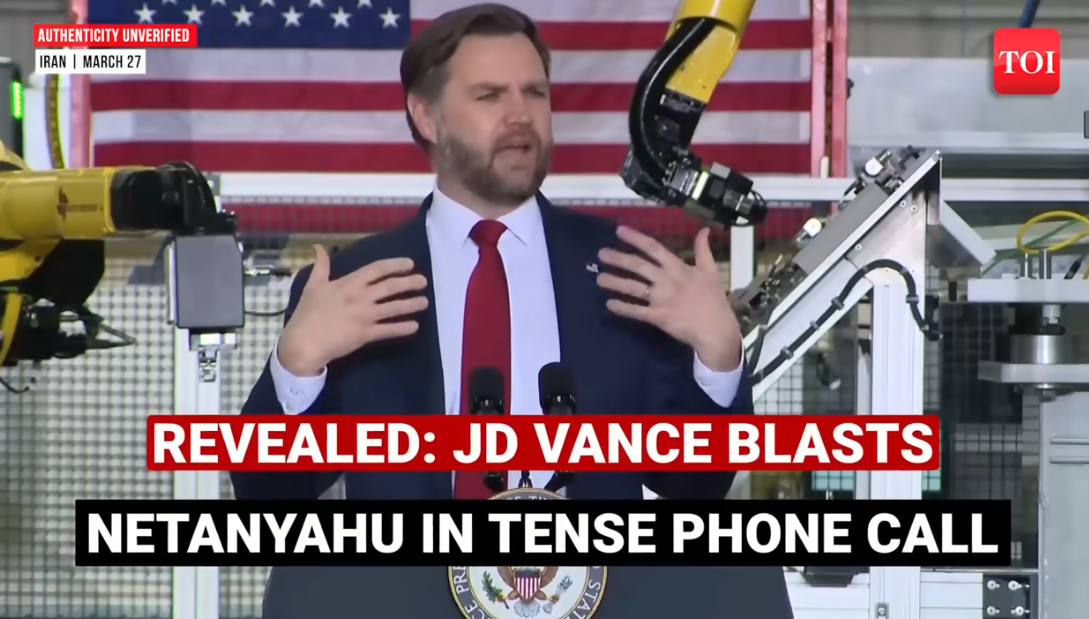 Vance peut-il arrêter la machine de guerre israélienne, qui devient folle ?