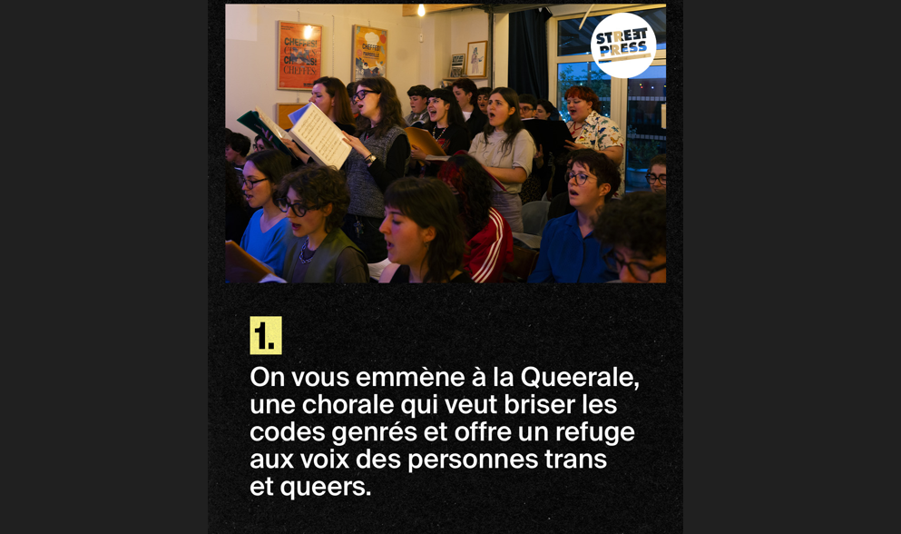 StreetPress vous invite à la chorale queer et à la manif du 1er Mai