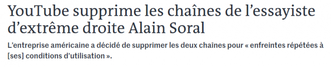 Le 6 juillet 2020, <i>Le Monde</i> se félicite : la liberté d'expression est sauve 